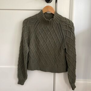 Green American eagle sweater